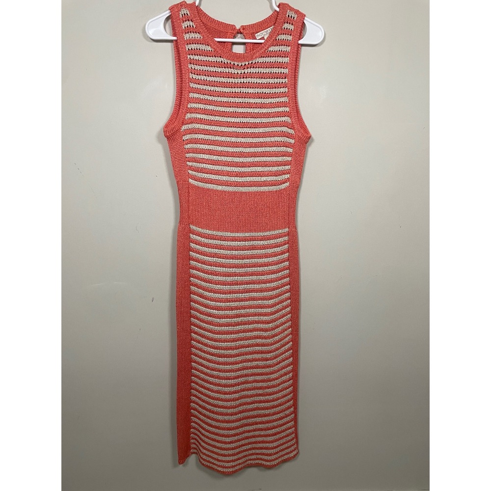 NWT Eva Mendes New York & Co Ronda Stripe Sweater Dress Size Large Coastal Beach
